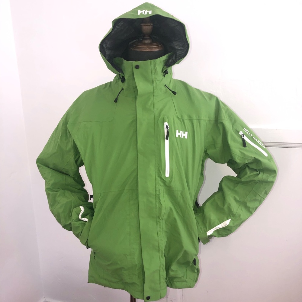Helly Hansen Green Ski Jacket Sz L